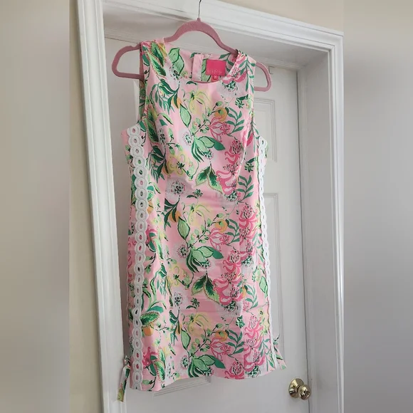 white christmas dresses GULIANNA STRETCH COTTON MAXI SHIFT DRESS, MULTI SPRING IN YOUR STEP main image 0